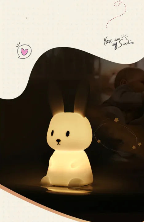 Glow Bunny Silicone Lamp