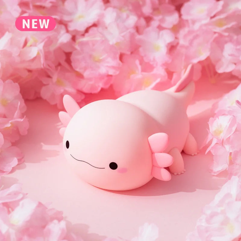 Axolotl Night Light for Kids